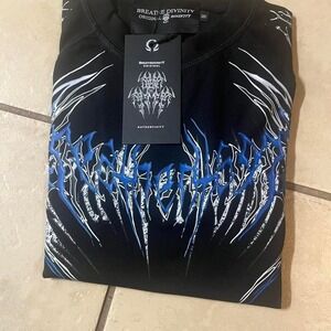 Black & blue Breathe Divinity tee